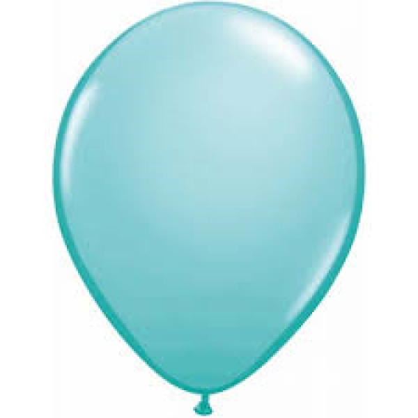 Qualatex ballon 11 inch caribbean blauw