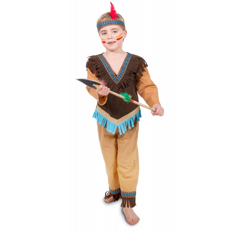 Doe een poging instinct Vrijgevig Indianen kostuum kind - driedelig - Feesthuis
