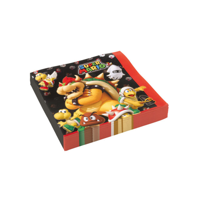 Super Mario servetten - 20 stuks