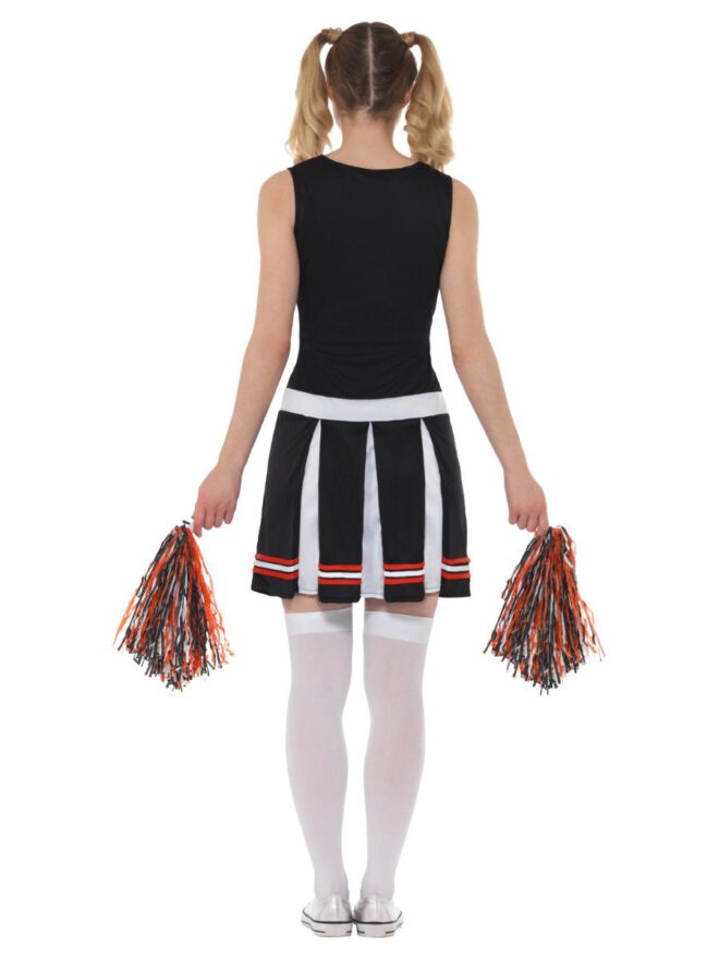Cheerleader kostuum, Zwart