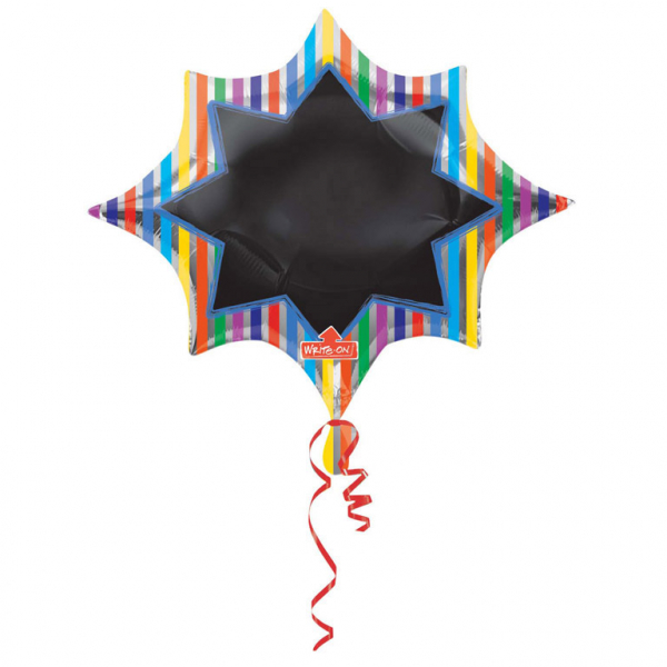 Beschrijfbare folieballon (88x73cm) - ster