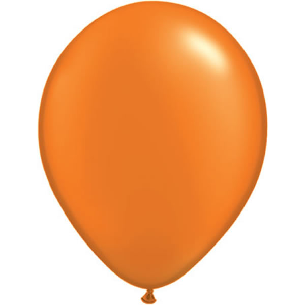 Qualatex ballon 11 inch metallic oranje