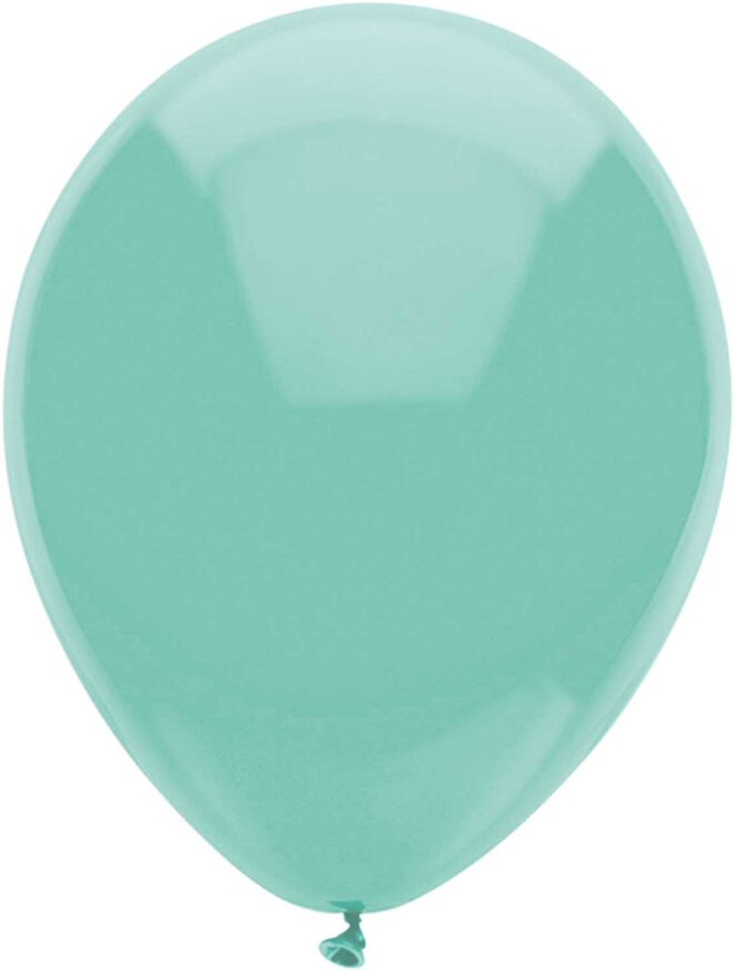 Latex Ballonnen Mint, 30cm - 10 suks