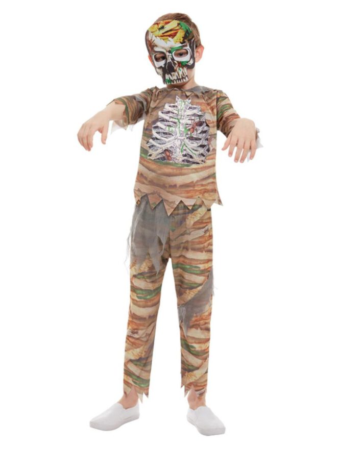 Zombie mummy kostuum