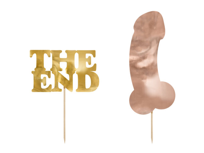 Caketopper "The End"