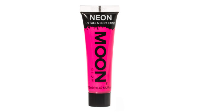 Neon UV face & body paint intense pink