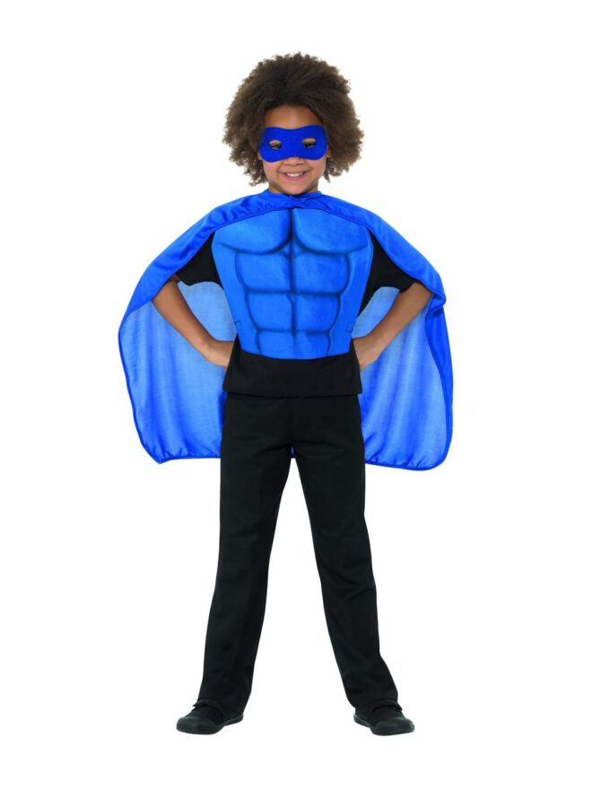 Kinder Superheld kit blauw