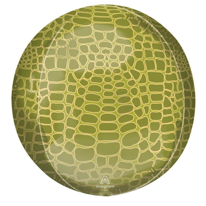 Orbz ballon (38x40cm) - Krokodillen print