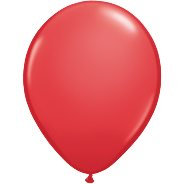 Qualatex ballon 11 inch rood