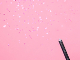 Gender Reveal confetti shooter (60cm) - roze