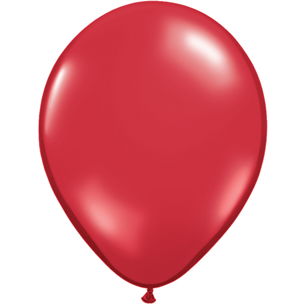 Qualatex ballon 11 inch Robijn Rood