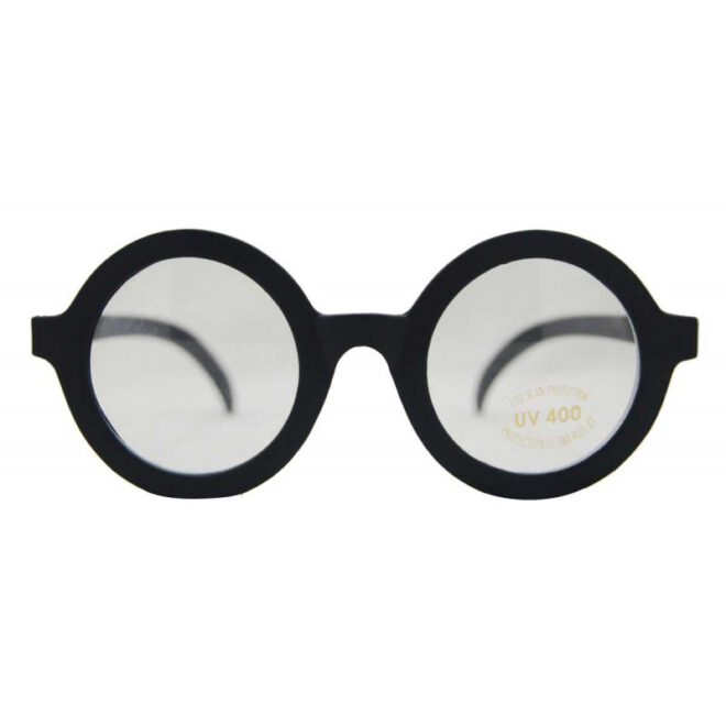 Ronde, zwarte harry potter of nerd bril