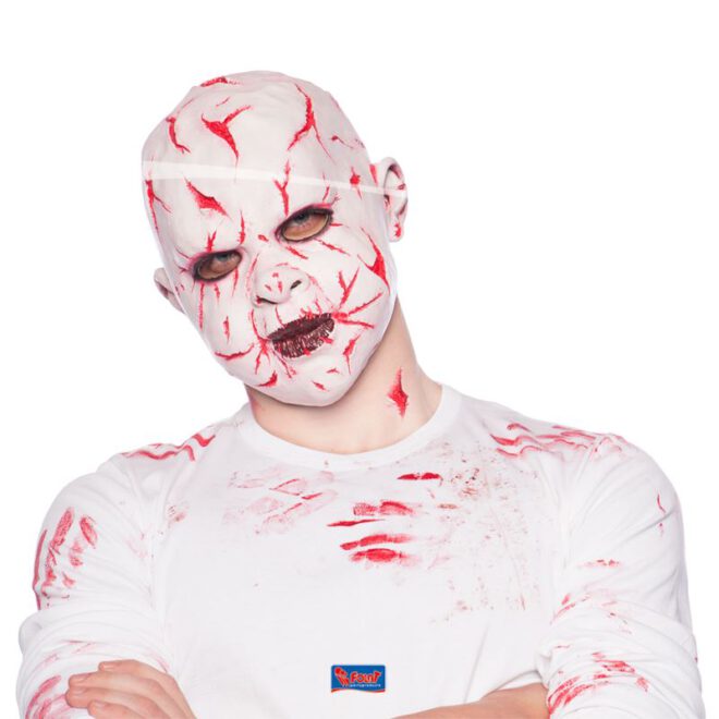 Halloween latex masker Psycho Baby