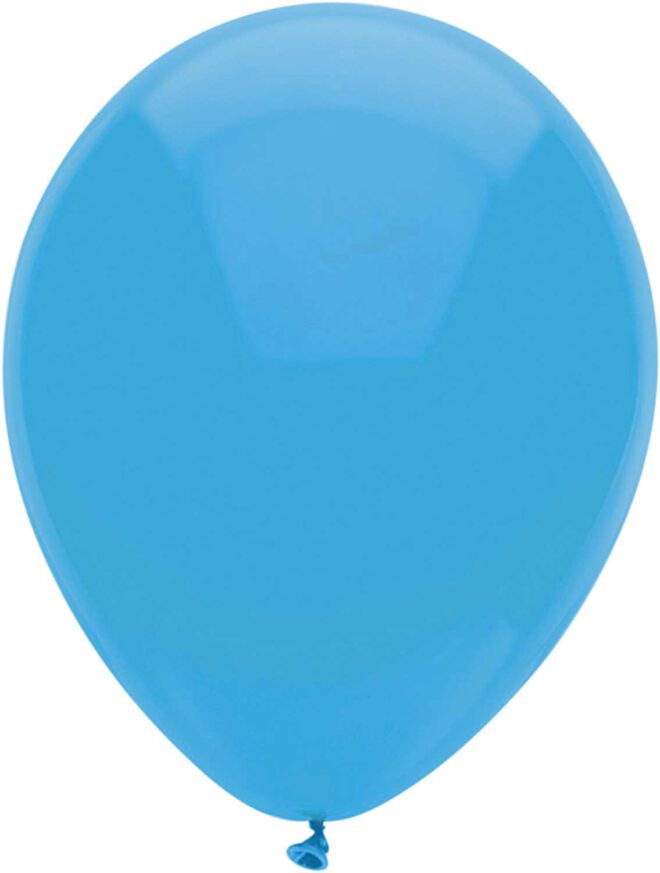 Latex Ballonnen Midden Blauw, 30cm - 100 stuks