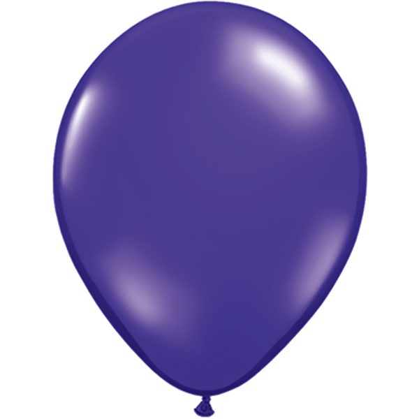 Qualatex ballon 11 inch transparante paars