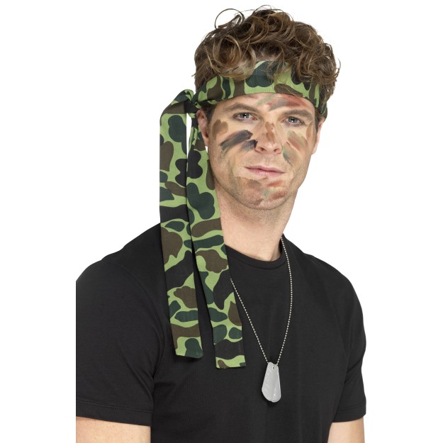 Leger camouflage hoofdband