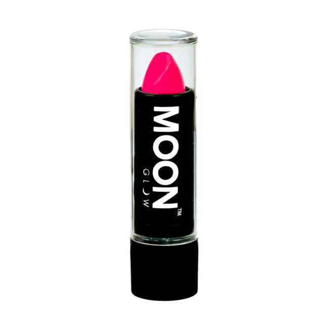 Neon UV lipstick intense pink