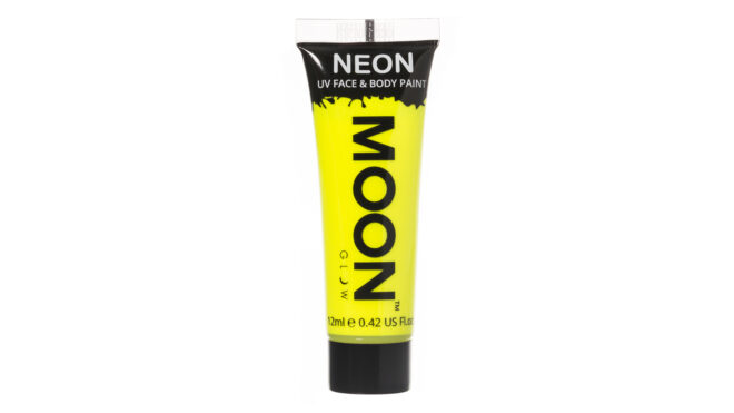 Neon UV face & body paint intense yellow