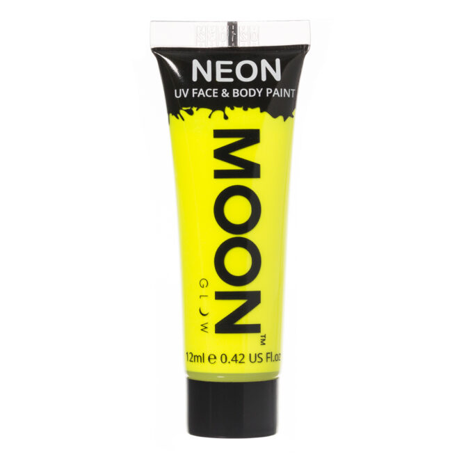 Neon UV face & body paint intense yellow