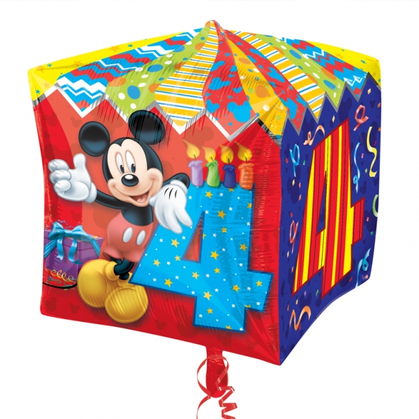Mickey Mouse folieballon (38x38cm) - 4 jaar