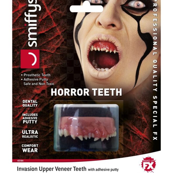 Horror gebit Invasion Horror teeth invasion