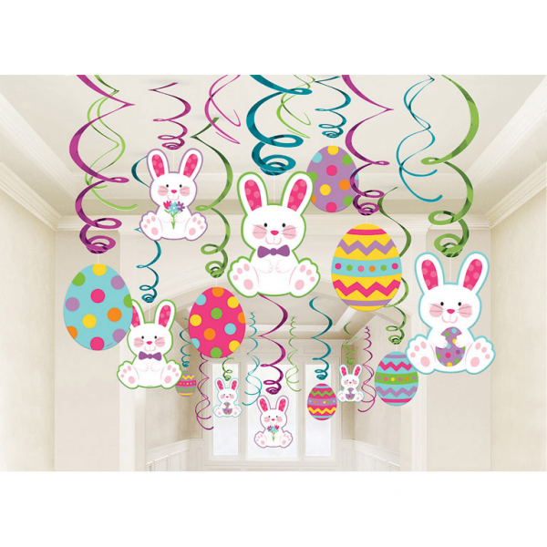 Happy Easter hangdecoraties - 30 stuks