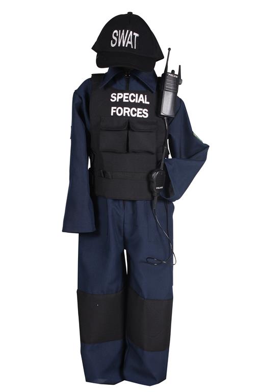 handleiding stel je voor vers Kostuum SWAT kind Deluxe Collectie - Feesthuis