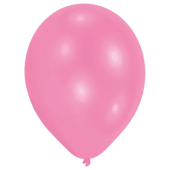 Latex ballonnen licht roze (28cm) - 25 stuks