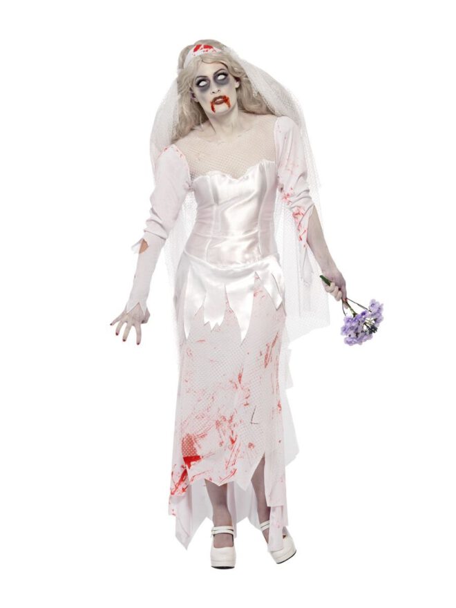 Till Death do us part zombie bride costume