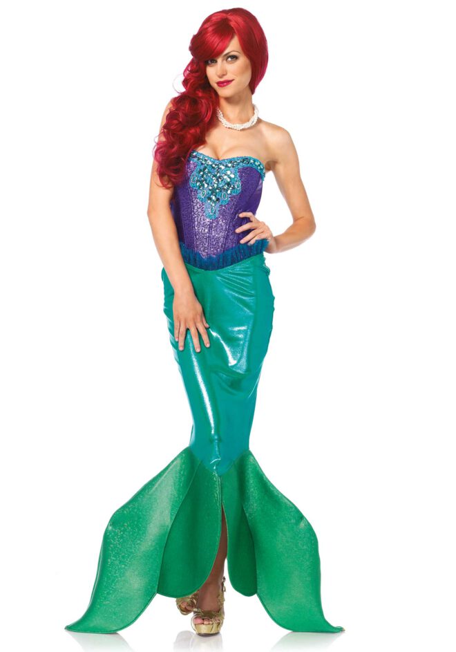 Kostuum Deluxe Fairytail Mermaid Leg Avenue