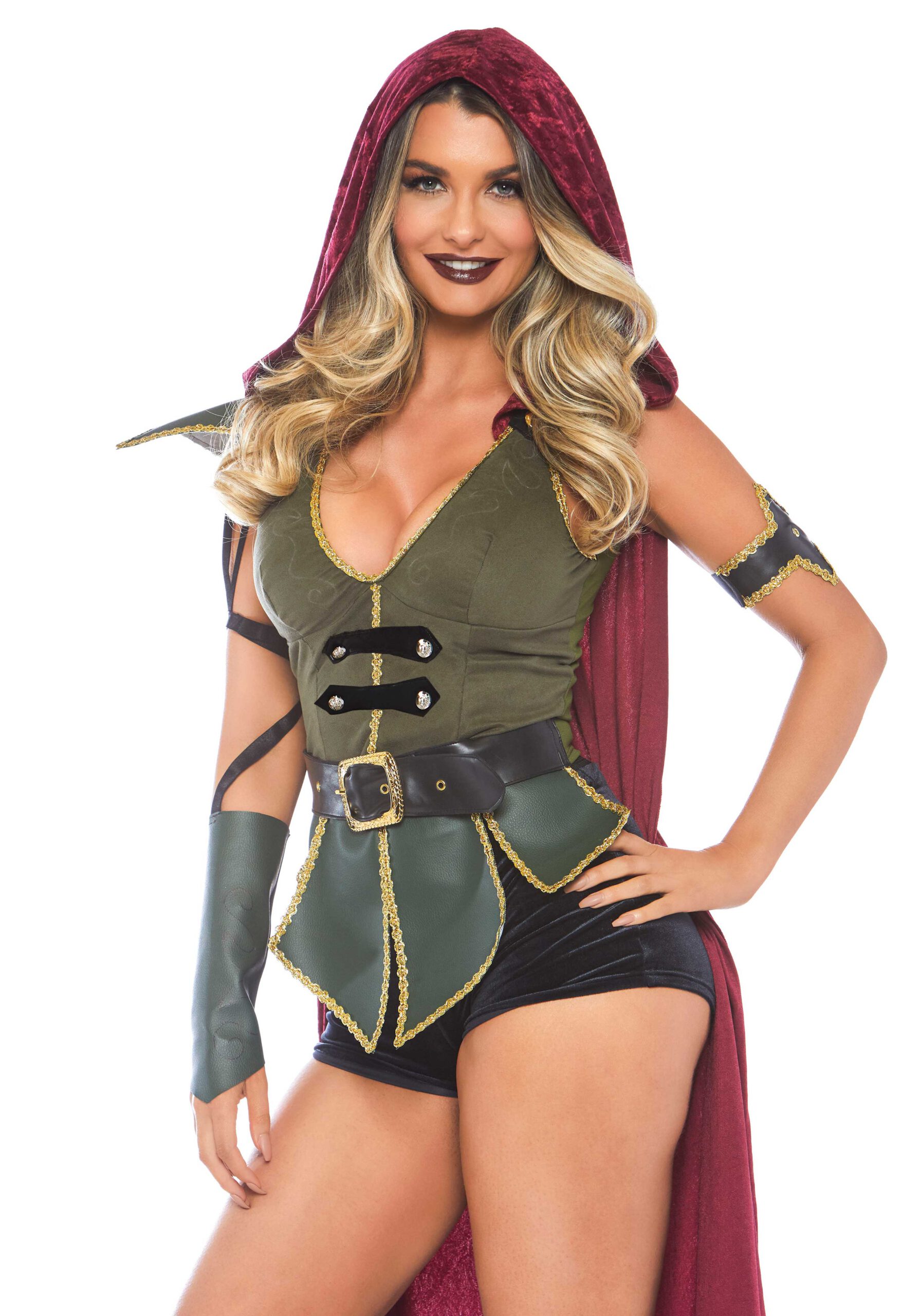 Hilarisch Verstoring Justitie Ravishing Robin Hood Leg Avenue kostuum - Feesthuis