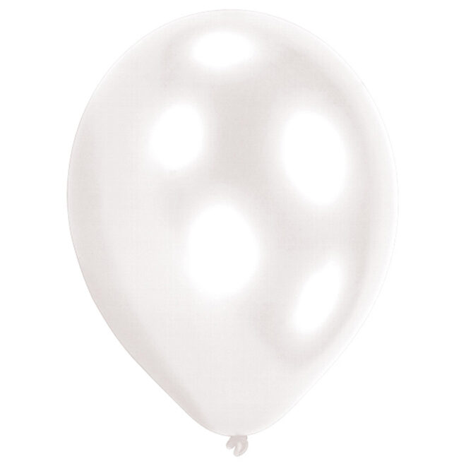 Latex ballonnen wit (28cm) - 25 stuks