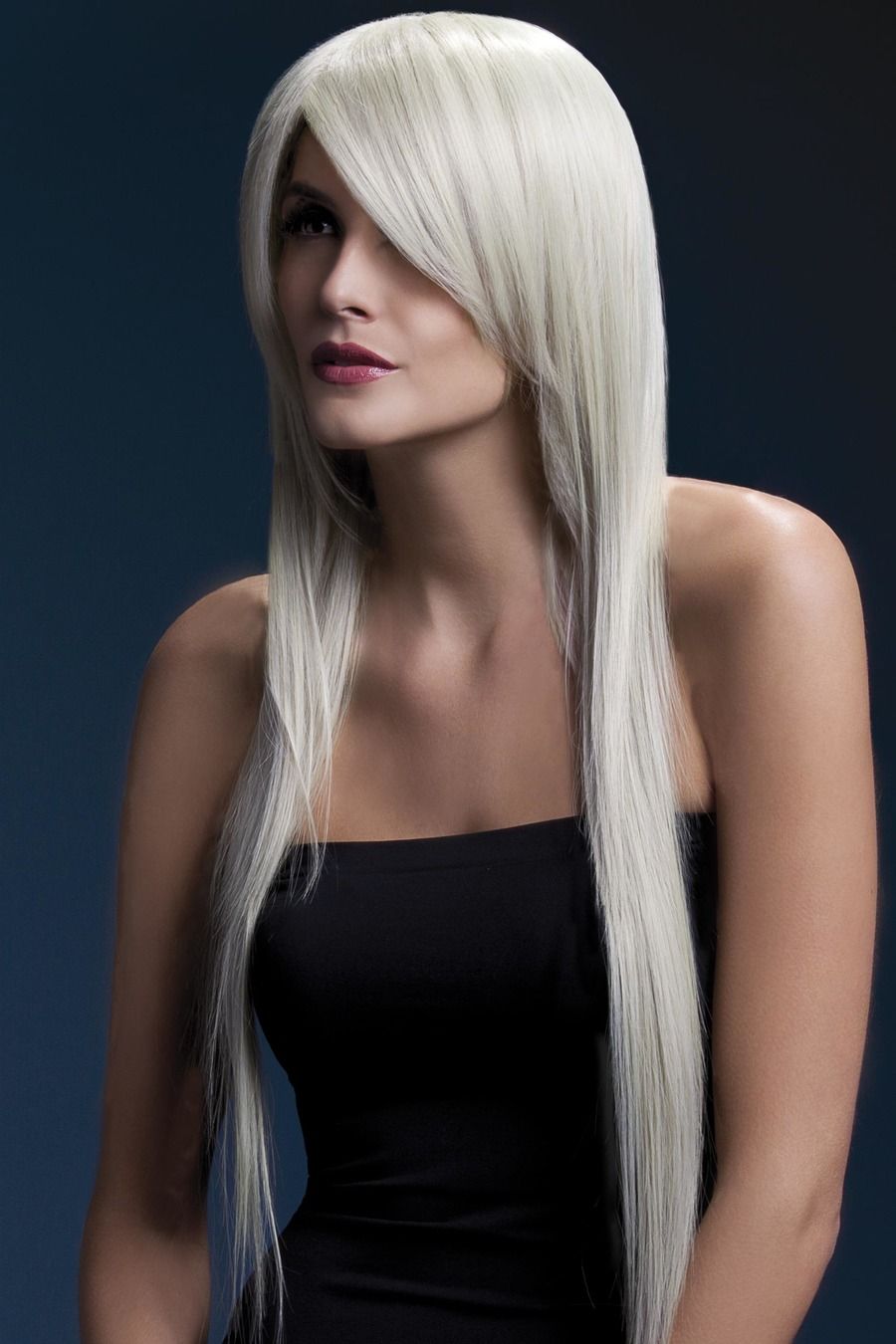 Regeneratief petticoat Uitgebreid Luxe pruik Amber met blond haar, lang stijl - Feesthuis