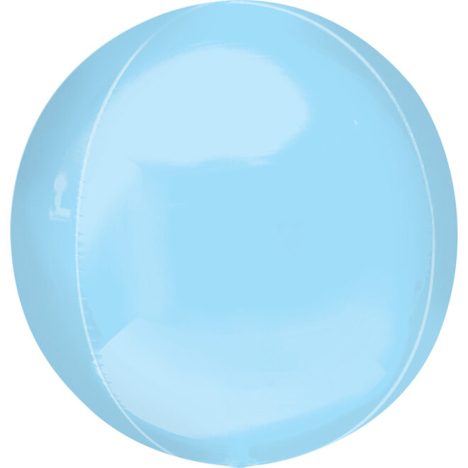 Orbz ballon klein (38x40cm) - Pastel Blauw