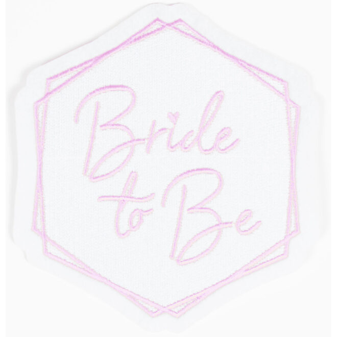 Bride to Be opstrijkbare patch