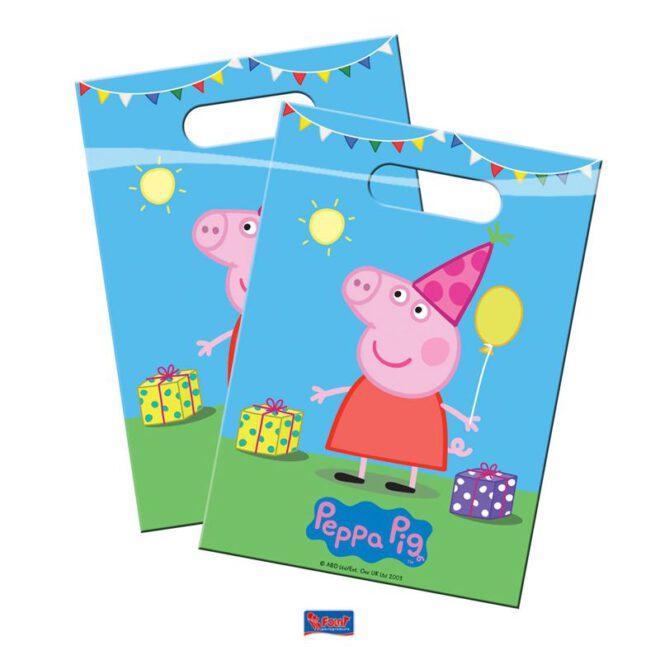 Peppa Pig feestzakjes - 8 stuks