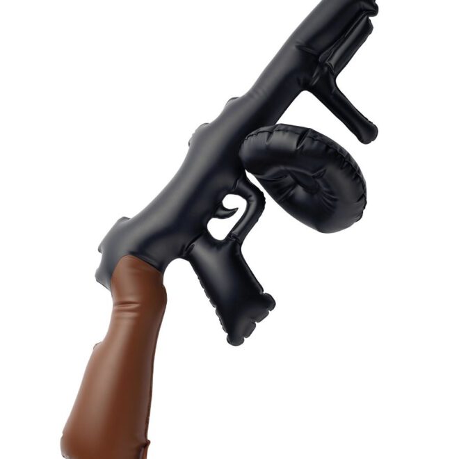 Opblaasbaar geweer Tommy 75 cm Inflatable Tommy Gun