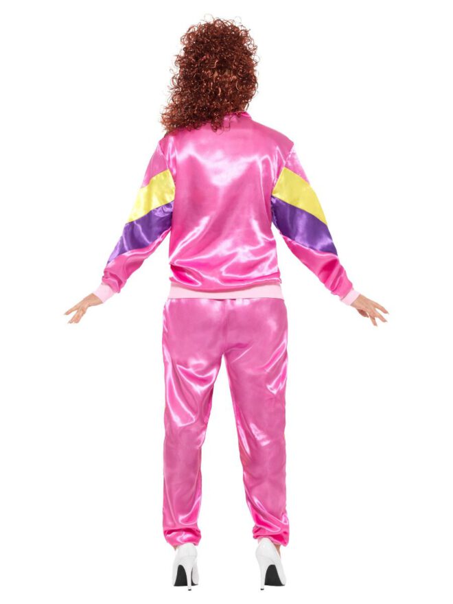 80s heigt of fashion shell suit costume