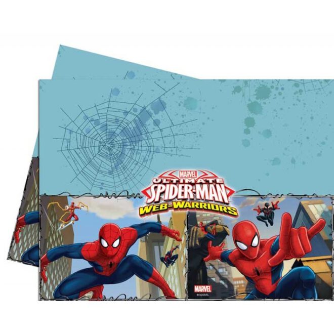 Plastic tafelkleed Spider-man Web Warriors 120 x 180 cm