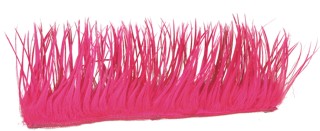 Haarstuk neon pink roze hanekam 3 clips