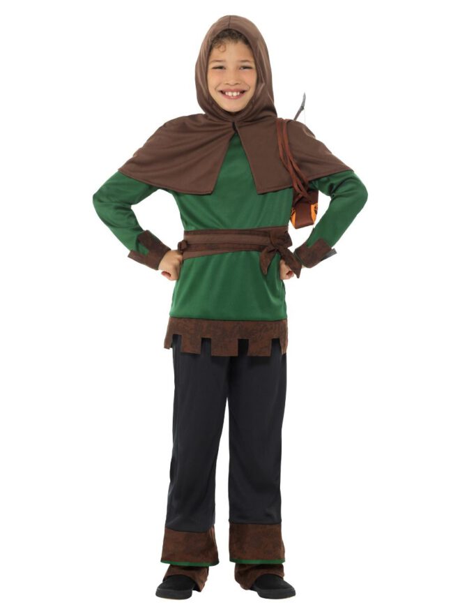 Robin hood costume green & brown