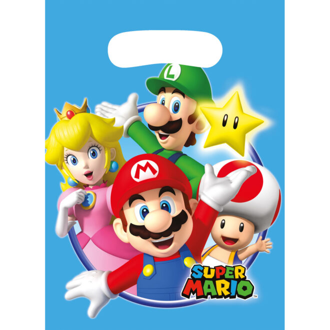 Super Mario feestzakjes - 8 stuks