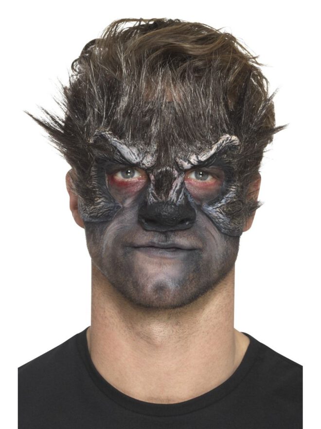 Latex mask werewolf