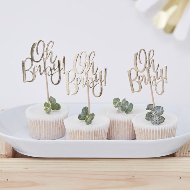 Oh Baby! Cupcake Toppers