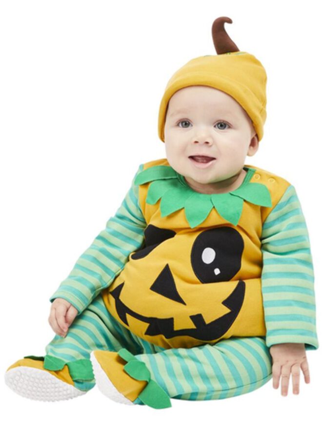 pumpkin babygrow costume