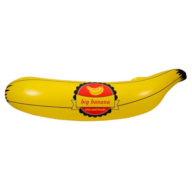 Opblaasbare banaan 'Big Banana' van 70 cm groot