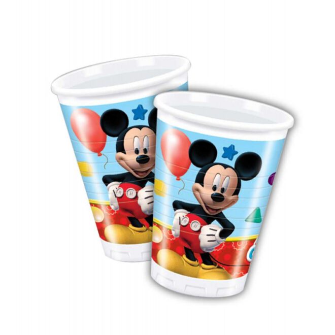 Plastic Mickey Mouse Clubhouse bekers (200 ml)