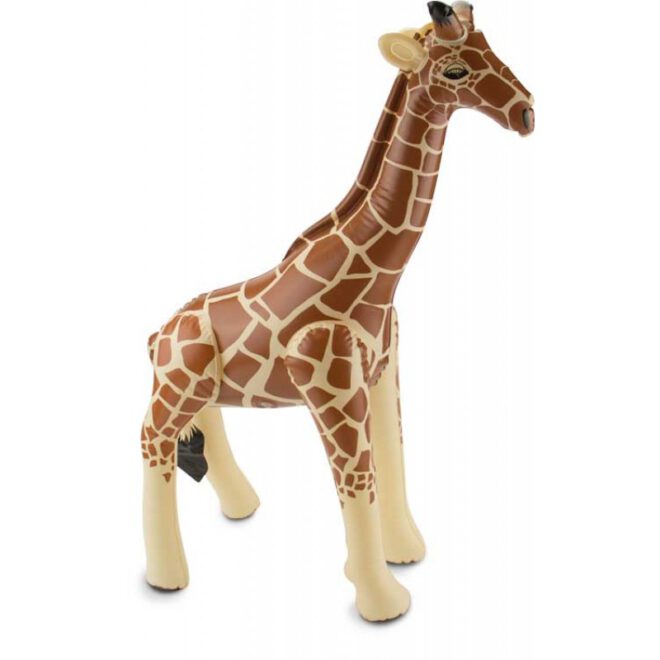 Opblaas Giraffe 74x65cm