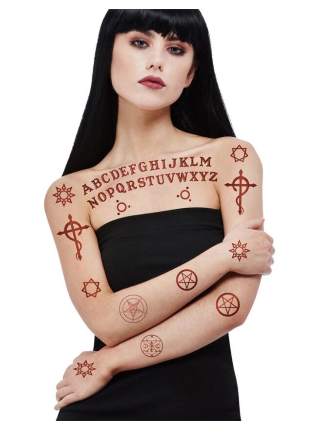 Satanistische Transfer Tattoos