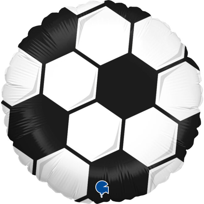 Voetbal folieballon (43cm)